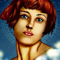 Mi proyecto del curso: Retratos digitales de fantasía con Photoshop. Traditional illustration, Drawing, Digital Illustration, Portrait Drawing, Digital Drawing, and Digital Painting project by José Enrique Cedillo - 08.29.2024