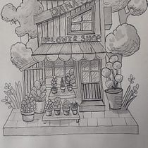 My project for course: Urban Illustration with Inking Techniques. Sketching, Drawing, Architectural Illustration, Sketchbook & Ink Illustration project by Udhaya Kumar B - 08.29.2024