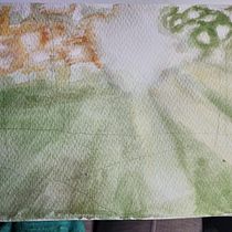 Mi proyecto del curso: Paisajes de ensueño con acuarela: plasma la luz. Un projet de Peinture , et Aquarelle de killersanto31 - 30.08.2024