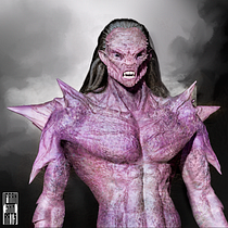 Meu projeto do curso: Design de personagens com estilo Dark Fantasy no ZBrush. Een project van 3D, Ontwerp van personages,  3D-modellering y 3D-karakterontwerp van natan.ifran - 30.08.2024