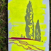 Mein Abschlussprojekt für den Kurs: Moderne Urban Sketching-Techniken in Mixed Media Ein Projekt aus dem Bereich Traditionelle Illustration, Malerei und Architektonische Illustration von mixkassette - 30.08.2024