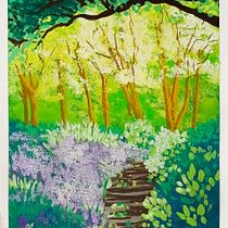 My project for course: Landscape Painting with Gouache for Beginners Ein Projekt aus dem Bereich Bildende Künste, Malerei, Naturalistische Illustration und Gouachemalerei von Markéta Heřmánková - 31.08.2024