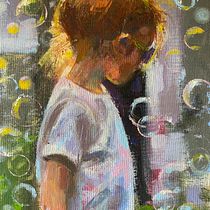 My project for course: Contemporary Oil Portraiture. Traditional illustration, Fine Arts, Painting, and Oil Painting project by Rebecca H - 07.15.2024