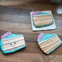Mi proyecto del curso: Decoración de galletas con royal icing para principiantes. Design, Painting, and DIY project by Rocio - 08.31.2024