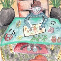 Mi proyecto del curso: Sketchbook para explorar tu estilo de dibujo. Un proyecto de Ilustración tradicional, Bocetado, Creatividad, Dibujo, Pintura a la acuarela, Sketchbook y Pintura gouache de Todo Puede - 01.09.2024