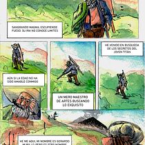 Mi proyecto del curso: Acuarela y color para cómic e ilustración. Traditional illustration, Comic, and Watercolor Painting project by Miguel Contreras - 09.01.2024