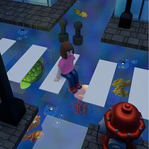 Ciudad de agua Proyecto Final. 3D, Design de personagens, Modelagem 3D, Design de personagens 3D, e 3D Design projeto de Valentina Morales - 31.08.2024