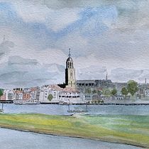 My project for course: Painting Realistic Watercolor Landscapes. Projekt z dziedziny  Sztuki piękne,  Malarstwo, Sketching, Malowanie akwarelą, Ilustracja naturalist i czna użytkownika Sibe Jan Koster - 02.09.2024