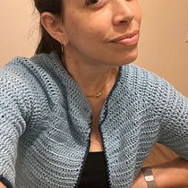 My project for course: Top-Down: One-Piece Crocheted Garments. Crochet, Fashion Design, DIY, Fiber Arts, and Textile Design project by Sivan Gal - 09.02.2024