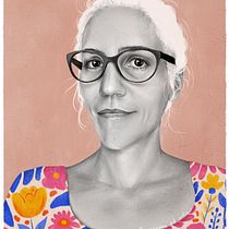 Il mio progetto del corso: Ritratto con matita, tecniche di colore e Photoshop. Projekt z dziedziny  Sztuki piękne, Portret, Trad, c, jna ilustracja, Ilustracja c, frowa,  R, sunek, R i sunek ołówkiem użytkownika Maddalena Dodi - 02.09.2024