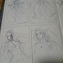 Mi proyecto del curso: Sketchbook fantástico: dibuja personajes desde la imaginación. Criatividade, Desenho, Ilustração tradicional, e Sketchbook projeto de bruno_quinchagual - 02.09.2024