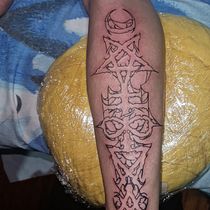 Meu projeto do curso: Tatuagem para principiantes. Tattoo Design project by Lisete Carvalho - 09.03.2024