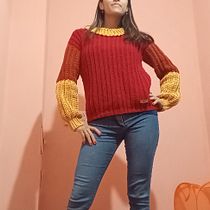 Mi proyecto del curso: Crochet: crea prendas con una sola aguja. Fashion Design, DIY, Fiber Arts, Crochet, and Textile Design project by Aby Allende - 09.03.2024