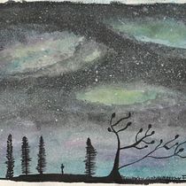 Mi proyecto del curso: Técnicas modernas de acuarela. Un progetto di Belle arti, Pittura, Illustrazione tradizionale e Pittura ad acquerello di Pamela Casas Barría - 04.09.2024