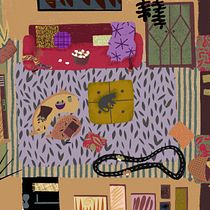 Mon projet du cours : Illustration numérique plane aux couleurs dynamiques. Digital Drawing, Digital Illustration, and Drawing project by juleke - 09.01.2024