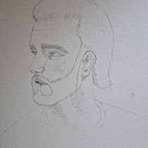Mi proyecto del curso: Sketchbook de retrato: explora el rostro humano. Artistic Drawing, Drawing, Portrait Drawing, Sketchbook, and Sketching project by Núria Romero Aguado - 09.05.2024