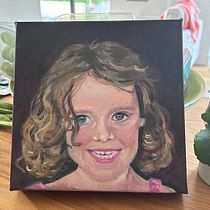 My project for course: Portrait Painting with Oil: Explore Light and Shade. Fine Arts, Oil Painting, and Painting project by janespragg - 09.03.2024