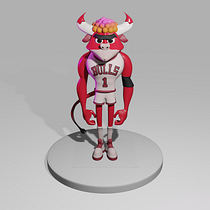 Meu projeto do curso: Criação de personagens 3D com Blender. Un progetto di 3D, Character design 3D, Progettazione 3D, Modellazione 3D e Character design di Felipe Bitencourt - 07.09.2024