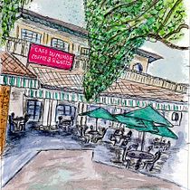 Mi proyecto del curso: Dibujo arquitectónico con acuarela y tinta. Drawing, Watercolor Painting, Architectural Illustration, Sketchbook, Ink Illustration, and Sketching project by Ana Moreno - 09.08.2024