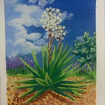 Mi proyecto del curso: Pintura de paisajes con gouache para principiantes Ein Projekt aus dem Bereich Gouachemalerei, Malerei, Bildende Künste und Naturalistische Illustration von Jocelyn Delgado - 02.09.2024