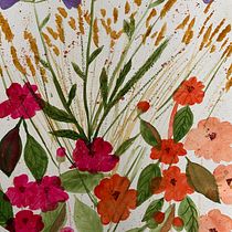 My project for course: Artistic Floral Watercolor: Connect with Nature. Ilustração botânica, Ilustração tradicional, Pintura, e Pintura em aquarela projeto de nickycase - 08.09.2024