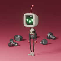 Mi proyecto del curso: Introducción al diseño y modelado 3D con Blender. Character Design, Product Design, Motion Graphics, and 3D Modeling project by cokemon232 - 08.06.2024