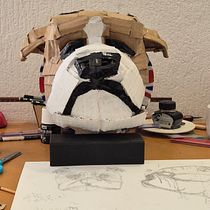 Mon projet du cours : Sculptures en carton pour débutants. Un progetto di Artigianato, Character design, Belle arti e Scultura di denis13fr - 09.09.2024