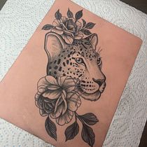 Mijn project van de cursus: Tatoeëren voor beginners. Tattoo Design project by Nathalie Speksnijder - 09.09.2024