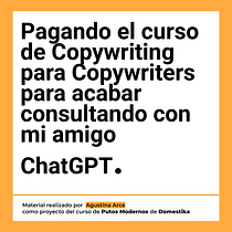 Mi proyecto del curso: Copywriting para copywriters ft Agustina A.. Un progetto di Pubblicità, Comunicazione, Cop, writing, Stor e telling di Agus - 07.09.2024
