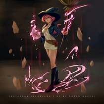 My project for course: Digital Painting for Characters: Color and Light Ein Projekt aus dem Bereich Design von Figuren, Traditionelle Illustration, Digitale Illustration und Digitale Malerei von Mu Roi - 06.09.2024