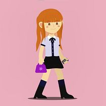 Meu projeto do curso: After Effects: anime os primeiros passos do seu personagem Ein Projekt aus dem Bereich 2-D-Animation, Animation, Animation von Figuren und Design von Figuren von Ewerton Almeida - 07.09.2024