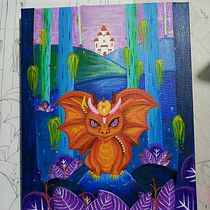 Mi proyecto del curso: Técnicas de color e iluminación con pintura acrílica Ein Projekt aus dem Bereich Kreativität, Traditionelle Illustration, Malerei, Malerei mit Acr und l von Krismar Ordosgoiti - 11.09.2024