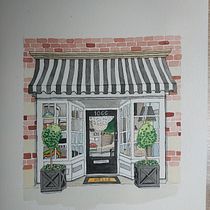 Mi proyecto del curso: Ilustración urbana en acuarela: retrata tu ciudad. Ilustração arquitetônica, Desenho, Pintura, e Pintura em aquarela projeto de Eloisa Gutiérrez - 11.09.2024