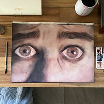 Mi proyecto del curso: Dibujos con acuarela: cómo pintar ojos expresivos. Un projet de Beaux Arts, Peinture, Dessin de portrait , et Aquarelle de Rafael Cardona - 12.07.2024