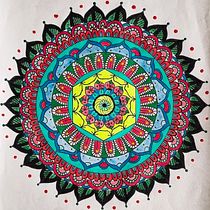 Meu projeto do curso: Zentangle e mandalas: desenhe padrões harmônicos. Projekt z dziedziny Malarstwo akr, lowe, Kreat, wne zabaw, z dziećmi,  R, sunek i  Malarstwo użytkownika Clodoaldo Júnior - 12.04.2024