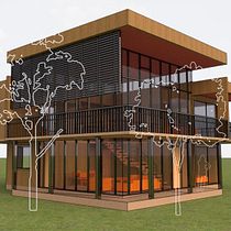 Mi proyecto del curso: Diseño y modelado arquitectónico 3D con Revit Starlin Baez. Een project van 3D, Architectuur, Digitale architectuur, Interactief ontwerp,  3D-modellering y Architecturale visualisatie van starlinbc - 24.07.2024