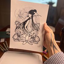 My project for course: Artistic Drawing with Ink. Desenho artístico, Desenho, Ilustração tradicional e Ilustração com tinta projeto de Gustavo Razia Del Paulo - 12.09.2024