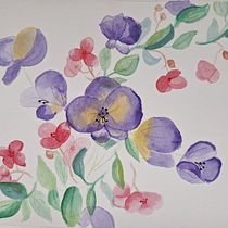 Mi proyecto del curso: Acuarela floral: conecta con la naturaleza. Ilustração botânica, Ilustração tradicional, Pintura, e Pintura em aquarela projeto de Alejandra del Rosario Girón García - 12.09.2024