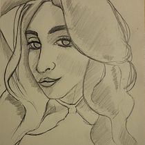Mi proyecto del curso: Cuaderno de retratos a línea con grafito. Desenho, Desenho de retrato, Sketchbook, Esboçado, e Artes plásticas projeto de Josué Presa Martínez - 29.09.2024