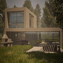 Mi proyecto del curso: Diseño y modelado arquitectónico 3D con Revit. Un projet de 3D, Architecture, Architecture numérique, Architecture d'intérieur, Modélisation 3D , et ArchVIZ de Valeria Ellen Valle Rubio - 13.09.2024