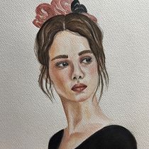 Mi proyecto del curso: Retrato en acuarela a partir de una fotografía. Un projet de Dessin de portrait, Illustration traditionnelle , et Aquarelle de Atenea González - 15.09.2024