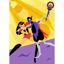 My project for course: Designing and Illustrating Antagonistic Characters. Projekt z dziedziny Komiks,  R, sunek, R, sunek c, frow, Projektowanie postaci, Trad, c, jna ilustracja, Ilustracja c i frowa użytkownika Anggita C - 15.09.2024