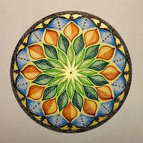 My project for course: Painting Mandalas with Professional Techniques. Acr, lic Painting, Drawing, and Painting project by Natalia Kesa - 09.15.2024