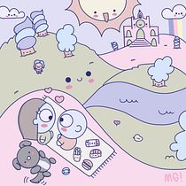Mi proyecto del curso: Diseño de mundos kawaii: crea ilustraciones alegres. Character Design, Digital Illustration, and Manga project by martamagraph - 09.15.2024