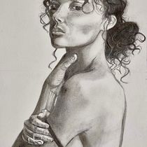 Mi proyecto del curso: Retrato realista con lápiz de grafito. Un progetto di Belle arti, Disegno, Disegno a matita, Illustrazione tradizionale, Disegno di ritratti, Disegno realistico, Disegno artistico, Bozzetti e Disegno anatomico di Adrian Yugo - 16.09.2024
