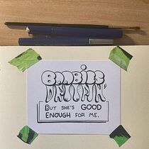 My project for course: Hand-Lettering Sketchbook: Techniques to Unlock Creativity. Creativit, Drawing, H, Lettering, Sketchbook, and Sketching project by roberts_a_charlie - 09.16.2024