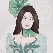 Mon projet du cours : Portrait illustré avec Procreate. Projekt z dziedziny Trad, c, jna ilustracja, Grafika wektorowa, Portret, Ilustracja c i frowa użytkownika Lemming - 16.09.2024