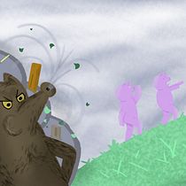 Meu projeto do curso: Criação de livro infantil ilustrado no Adobe Photoshop. Un proyecto de Dibujo, Diseño editorial, Ilustración tradicional, Ilustración infantil, Narrativa, Stor, board y Álbum ilustrado						 de peedrobarcellos - 29.08.2024