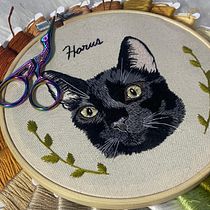 Mi proyecto del curso: Needle painting para principiantes. Un progetto di Ricamo, Illustrazione naturalistica e Textile Design di Maria Daniela Arroyave Martínez - 17.09.2024