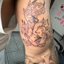 Mi proyecto del curso: Diseño de tatuajes Blackwork. Projekt z dziedziny Projektowanie tatuaż, Trad, c, jna ilustracja, Ilustracja c i frowa użytkownika Siuying Lay - 17.09.2024